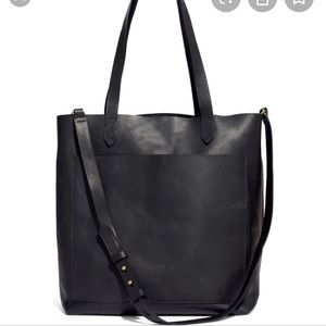 Madewell Black Medium Transport Tote